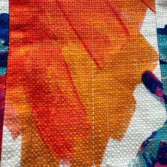 Trina Turk Katy Poppy Floral Multi-Color Halter Top Women's Size Medium - Picture 7 of 10